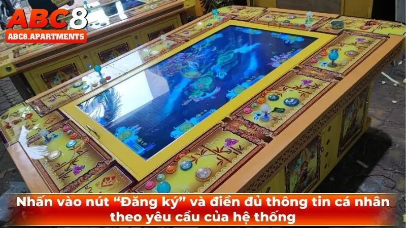 Hướng dẫn cách chơi bắn cá chi tiết cho các tân bet thủ 2 Nhấn vào nút “Đăng ký” và điền đủ thông tin cá nhân theo yêu cầu của hệ thống