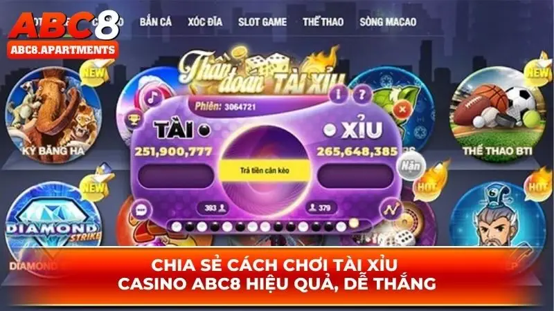 tai xiu casino dai dien